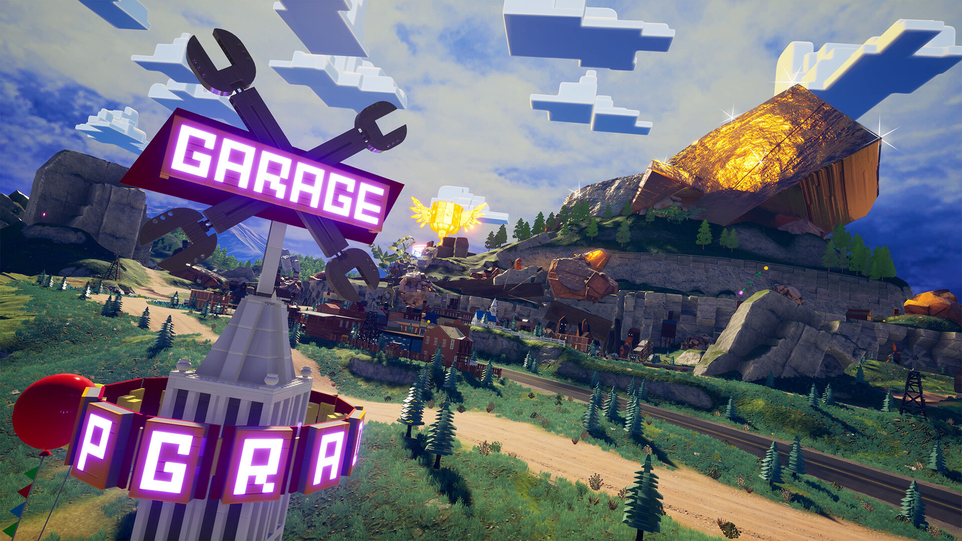 ss 617697f67ebc566157a94850a58febdf78b6040c - GameHub.fi - LEGO 2K Drive: Rakenna, kilpaile ja tutki avoimessa LEGO-maailmassa