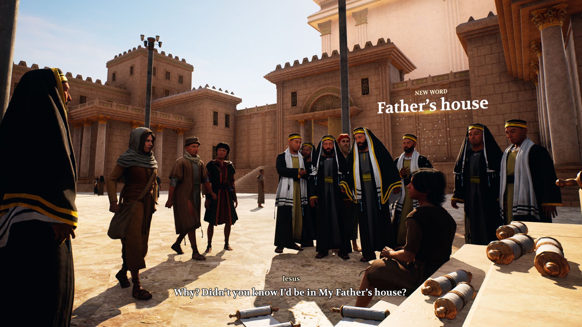 Raamattu pelissä näet historialliset tarinat uudessa valossa